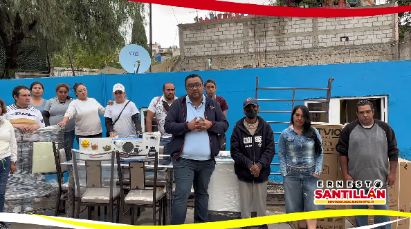 Ernesto Santillán rehabilita la casa de Don Pablo y reafirma su compromiso con la comunidad de Ecatepec