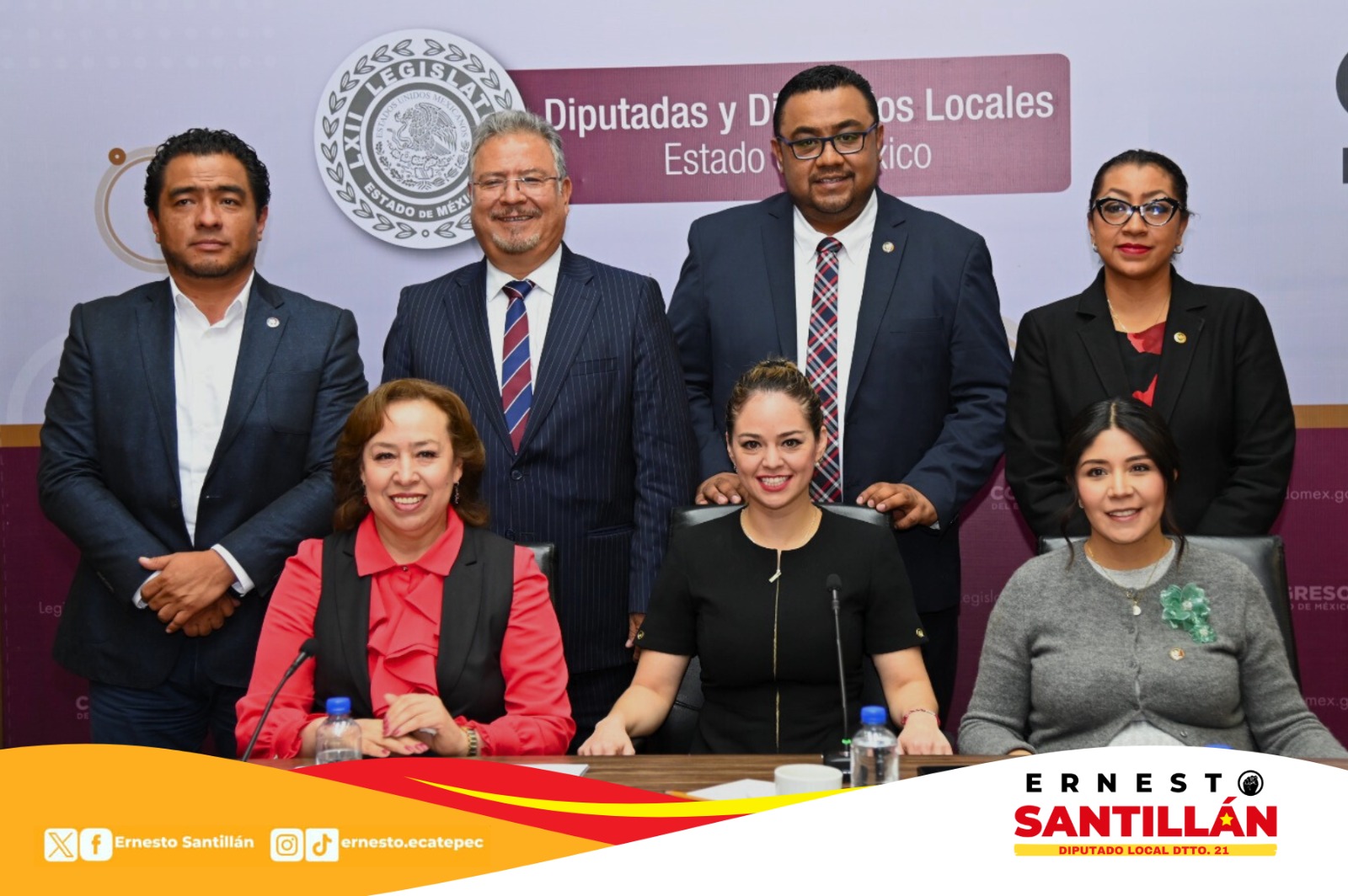 Ernesto Santillán impulsa los derechos laborales desde el Congreso del Estado de México