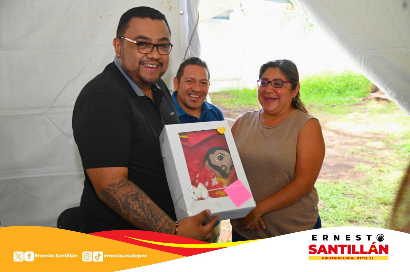 Ernesto Santillán: Reunión con Líderes Comunitarios de Ecatepec para Impulsar Nuevos Proyectos